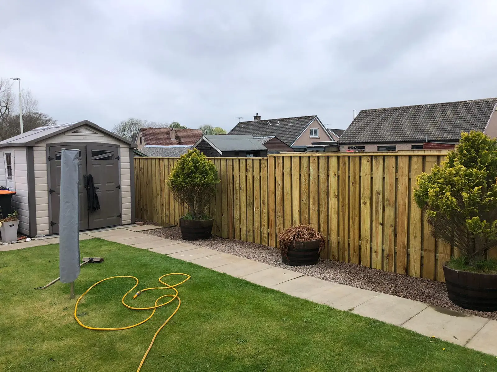 Custom Composite Decking installation in Aberdeen by N.PAS