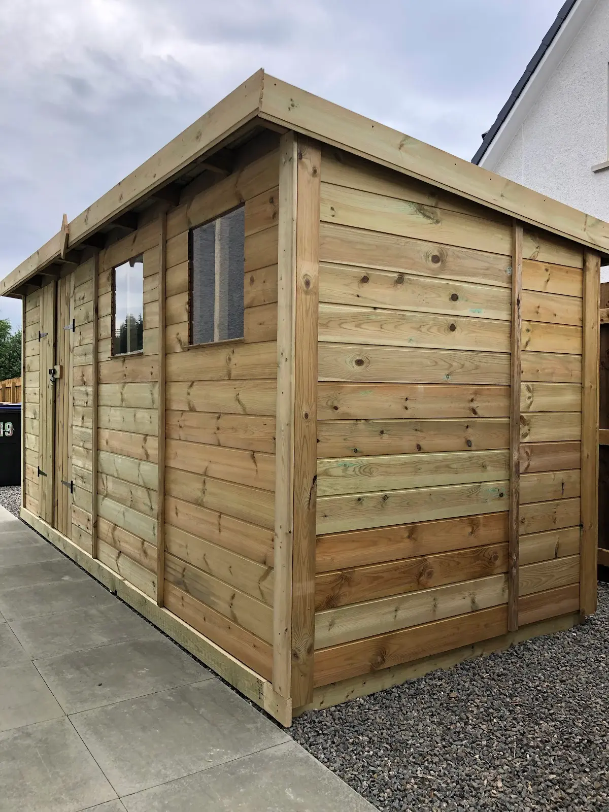 Timber Garden Workshop Inverurie Handmade timber garden workshop and outbuilding build in Inverurie